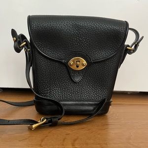 Dooney & Bourke Vintage Black Crossbody/Shoulder Bag - Used